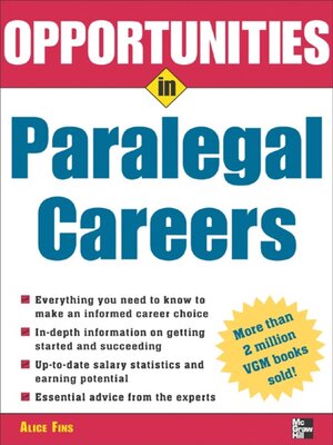 cover image of Opportunities in Paralegal Careers